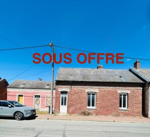 EXCLUSIVITE - A DOINGT-FLAMICOURT - POUR INVESTISSEURS ou BRICOLEURS EN HERBE - (Réf : V0132) - Prix : 34 000 €